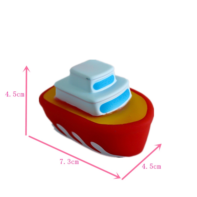 Thuyền Cao Su Mềm Nhiều Màu Cho Bé Chơi Khi Tắm