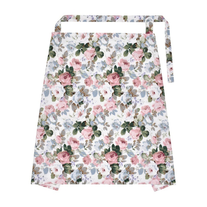 Vỏ Bọc Xe Đẩy Em Bé Chất Liệu Cotton Màu Trơn Tiện Dụng Cho Mẹ Bỉm Sữa