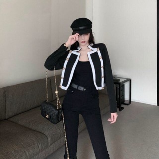 Áo khoác dạ xuân thu nữ NEW STYLE 2021 Thời Trang Quảng Châu
