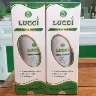DUNG DỊCH VỆ SINH PHỤ NỮ- LUCCI 120ml