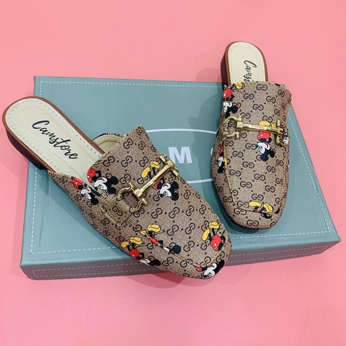 A23 - Giày nữ, sục thời trang mucky mũi siêu sang | BigBuy360 - bigbuy360.vn