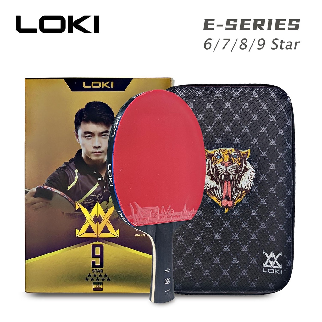 Vợt Bóng Bàn Loki E-Series Bằng Cao Su Carbon Chất Lượng