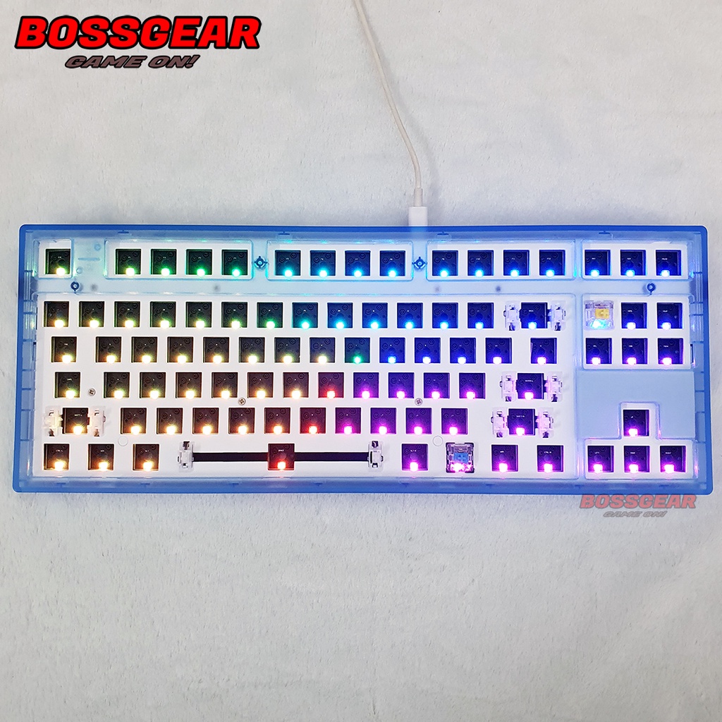 [Mã SKAMSALE03 giảm 10% đơn 200k] KIT Custom bàn phím cơ FL MK870 LED RGB Chính hãng Mạch xuôi hotswap 5 pin