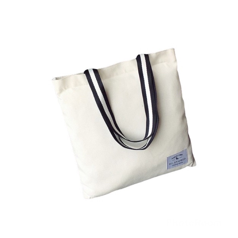 TÚI TOTE VẢI TRẮNG BAGTOP TUI-017