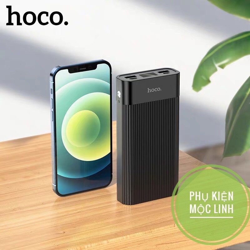 [ CHÍNH HÃNG HOCO ] Pin sạc dự phòng HOCO J85 dung lượng 20000mah hỗ trợ sạc nhanh màn Led 1A 2A