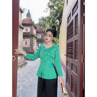 Áo bà ba xanh lá - có bán lẻ