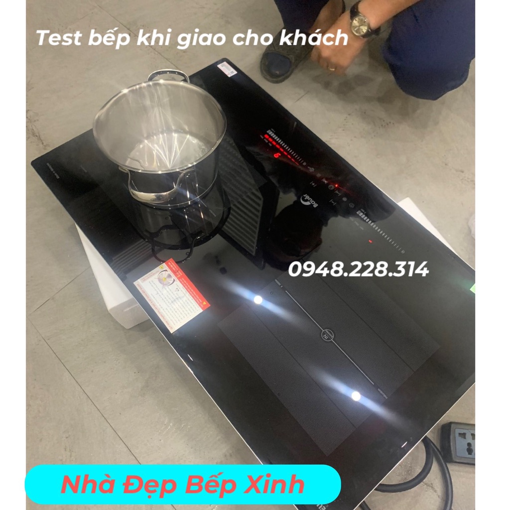 Bếp từ đôi Bauer BE 668GTA  Bếp Sử dụng Linh kiện mạch Copreci & Eika Châu Âu, Nhập khẩu Malaysia