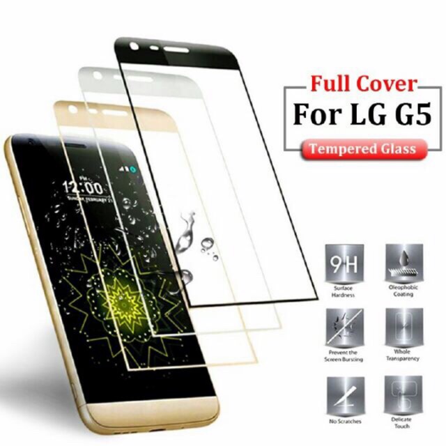 [SHIPNOW] Kính cường lực 4D cho LG G5 - Full màn hình