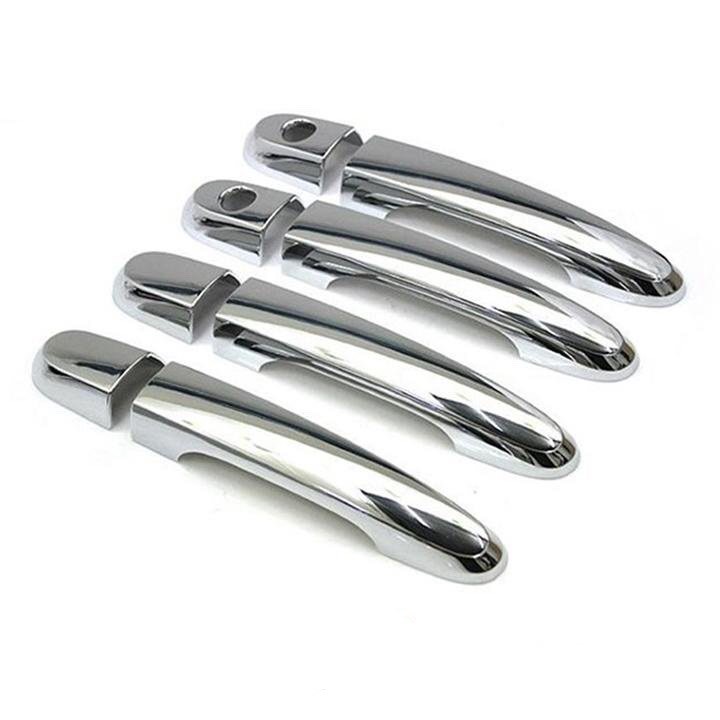 Bộ ốp Tay Nắm Cửa Xe Toyota Vios Mạ Crom 2014-2018