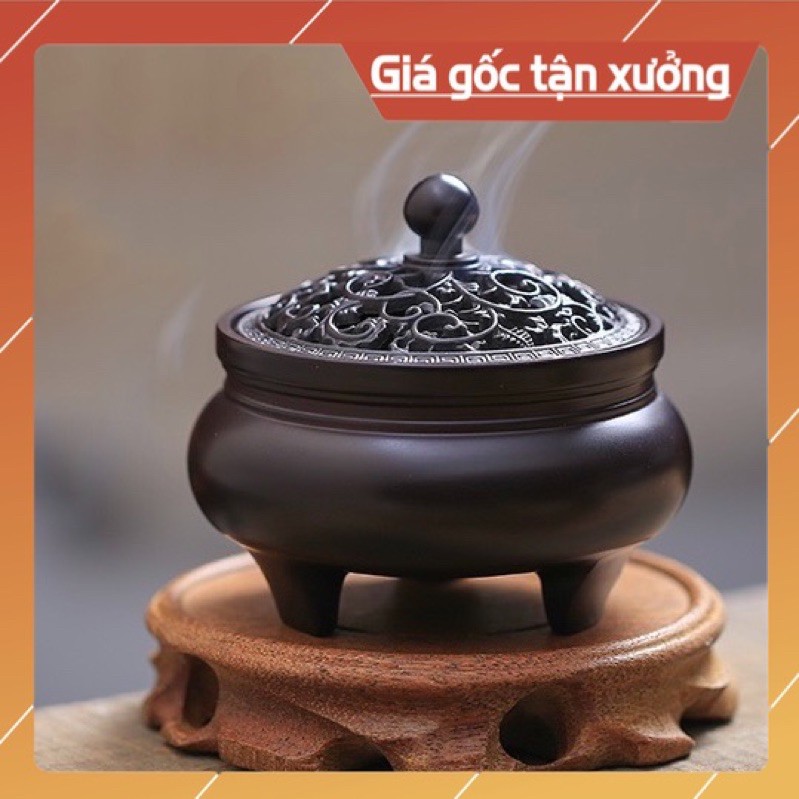 [GIÁ SỈ] lư đồng đốt trầm, lư đốt trầm hương, lư xông trầm , trang trí ban thờ, ban thần tài, phòng khách.