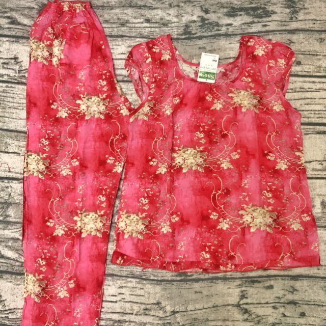 [Mã NOWSHIPT6HAPPY giảm 20k đơn 50k] Đồ bộ mặc nhà tole dài loại 1(45-75kí) | BigBuy360 - bigbuy360.vn