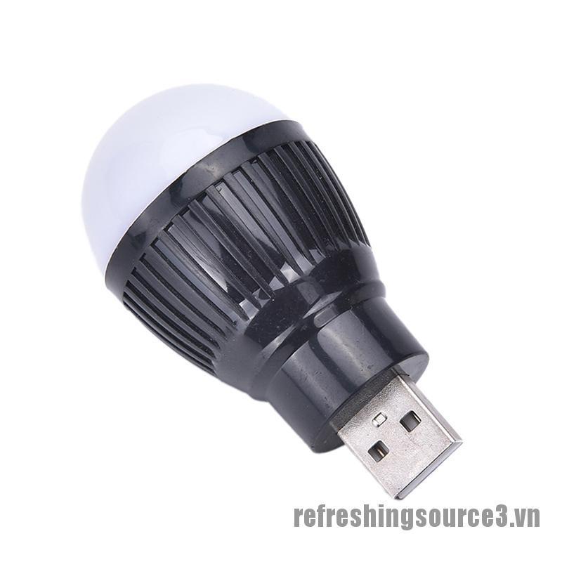 Bóng Đèn Led Usb Mini 3 Màu Trắng