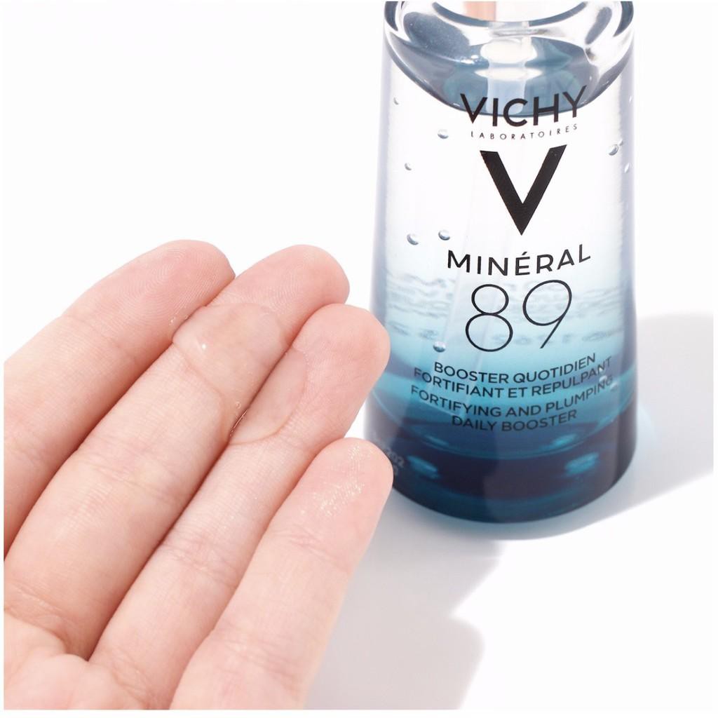 Dưỡng chất giàu khoáng chất Mineral 89 giúp da sáng mịn và căng mượt Vichy Mineral 89 10ml