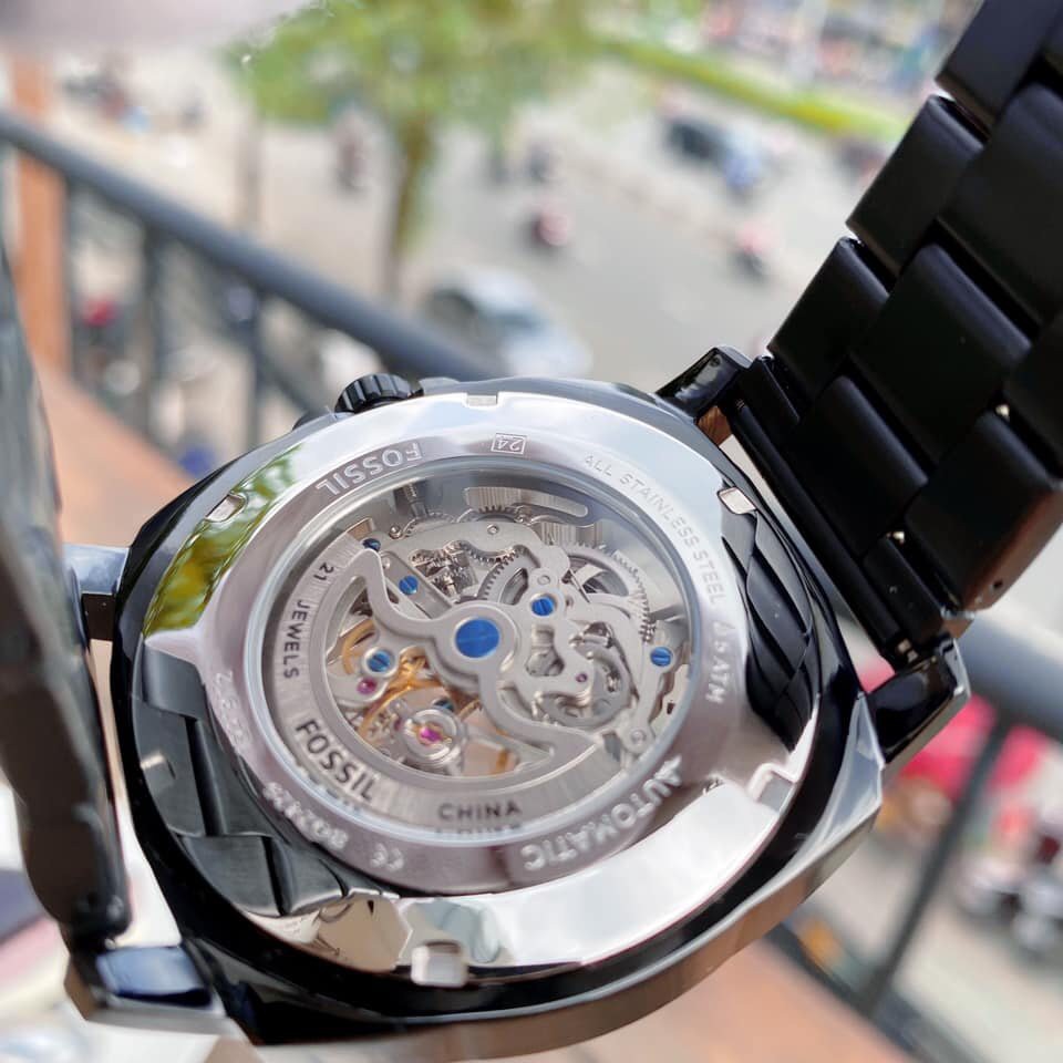 Đồng hồ nam chính hãng Fossil BQ2426 - Máy cơ tự động - Kính cứng