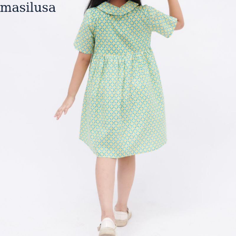 Đầm cô lá sen size đại tử 3 ,4,5,6,7,8,9,10 tuổi xinh xắn mát mẻ