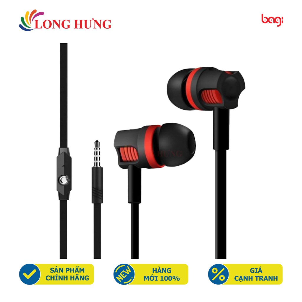 [Mã 2404EL10K giảm 10K đơn 20K] Tai nghe có dây Bagi Super Bass BM-M3 - Hàng chính hãng