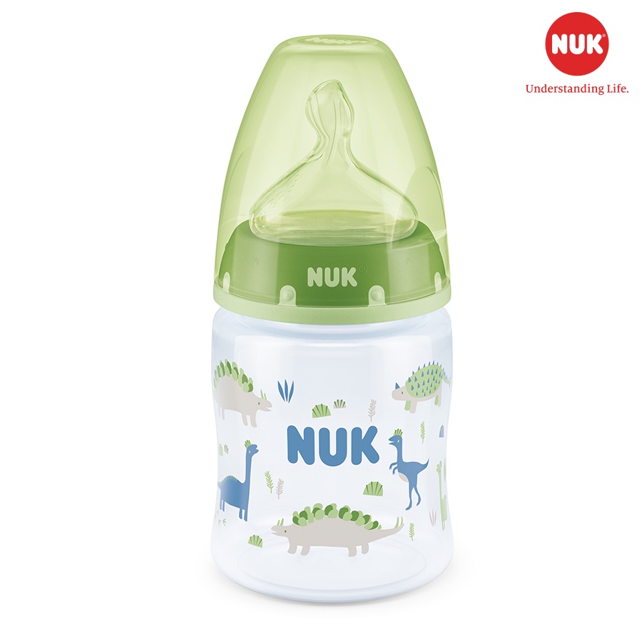 Bình sữa NUK Premium Choice nhựa PP 150ml núm ti Silicone S1 - M