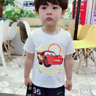 Bộ bé trai cotton siêu đẹp ô tô