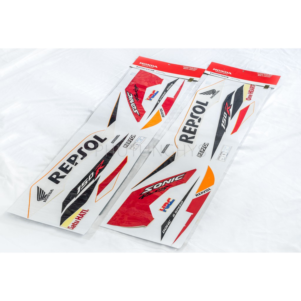 Tem Sonic 150R REPSOL 2016 chính hãng