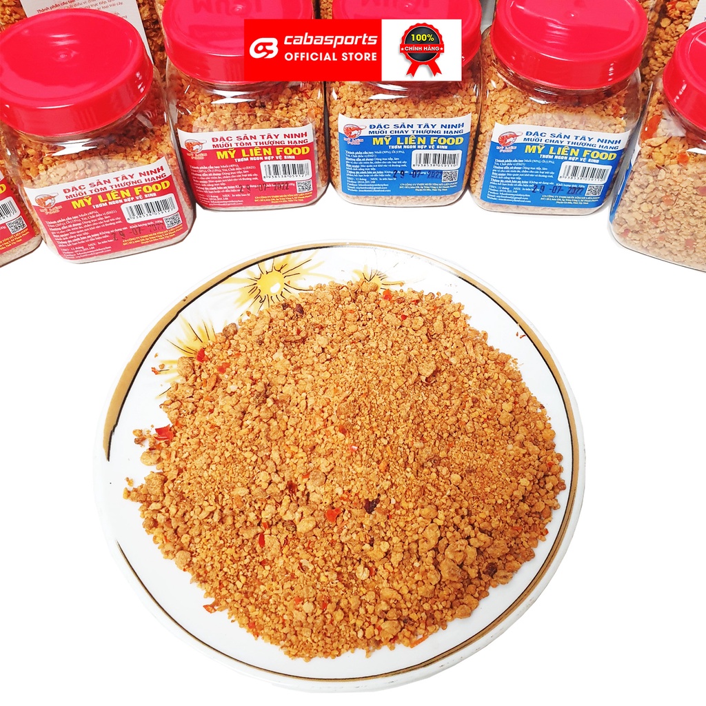 Muối tôm Tây Ninh loại 1 thượng hạng, muối tôm hạt to siêu cay chuẩn vị thơm ngon