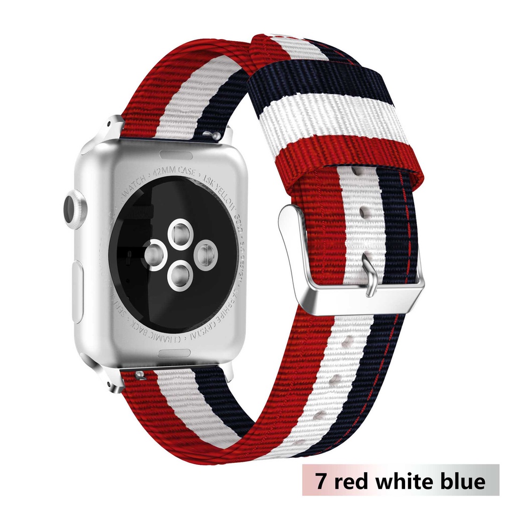 Dây Đeo Vải Canvas Dệt 44Mm / 42Mm / 45mm / 41mm / 49mm iwatch 3 Band 40Mm / 38M CCLCC Cho Apple Watch