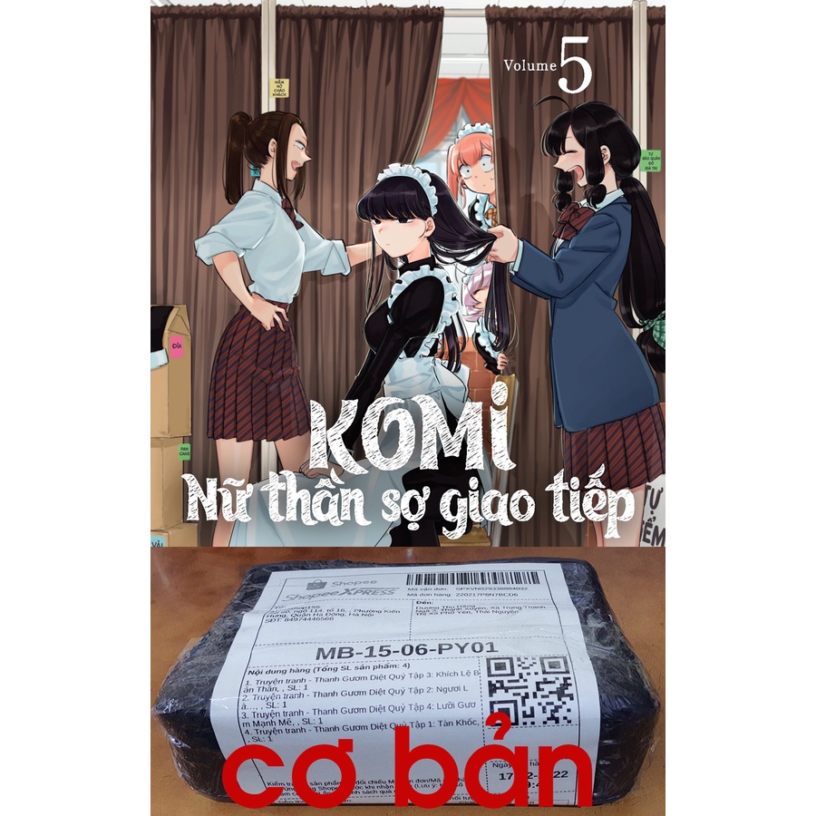 Truyện tranh - Komi - Nữ Thần Sợ Giao Tiếp Tập 5