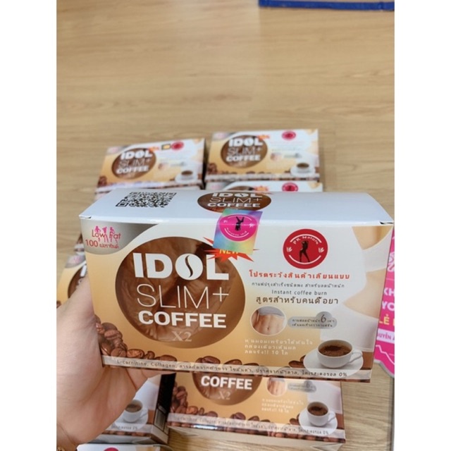 Cafe giảm cân -cà phê idol slim 3in1 giảm mạnh gấp đôi Thái Lan 07