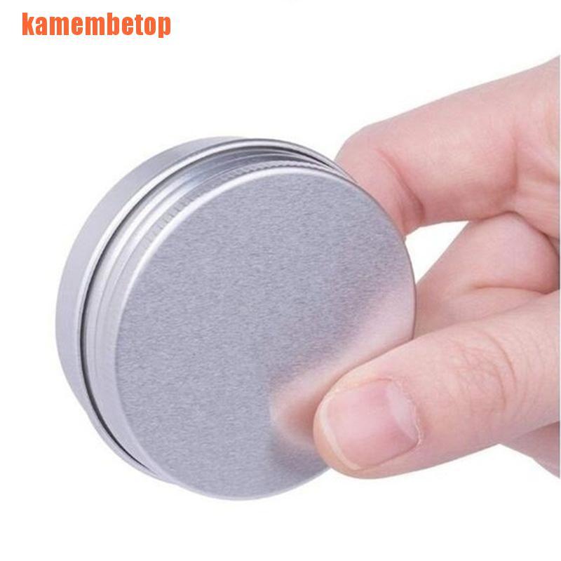 Hộp Thiếc Tròn Mini Dùng Đựng Kẹo / Bánh Có Thể Bơm Đầy Lại