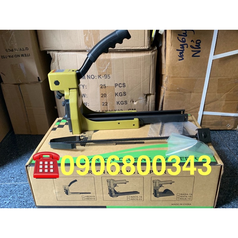 MÁY BẤM ĐINH GHIM THÙNG CARTON MEITE 3518 DÙNG TAY