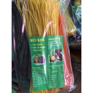 Bún ngũ sắc cao bằng 1kg❤️ship hoả tốc hà nội ❤️bún lngũ sắcàm từ rau củ thiên nhiên gấc, chùm ngây, ngô, cẩm, đậu biếc.