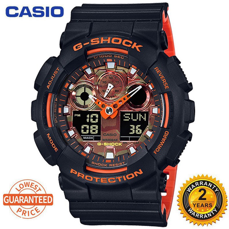 Anlp operaHot sale】casio G-Shock ga100 men women sports quartz watch GA-10022