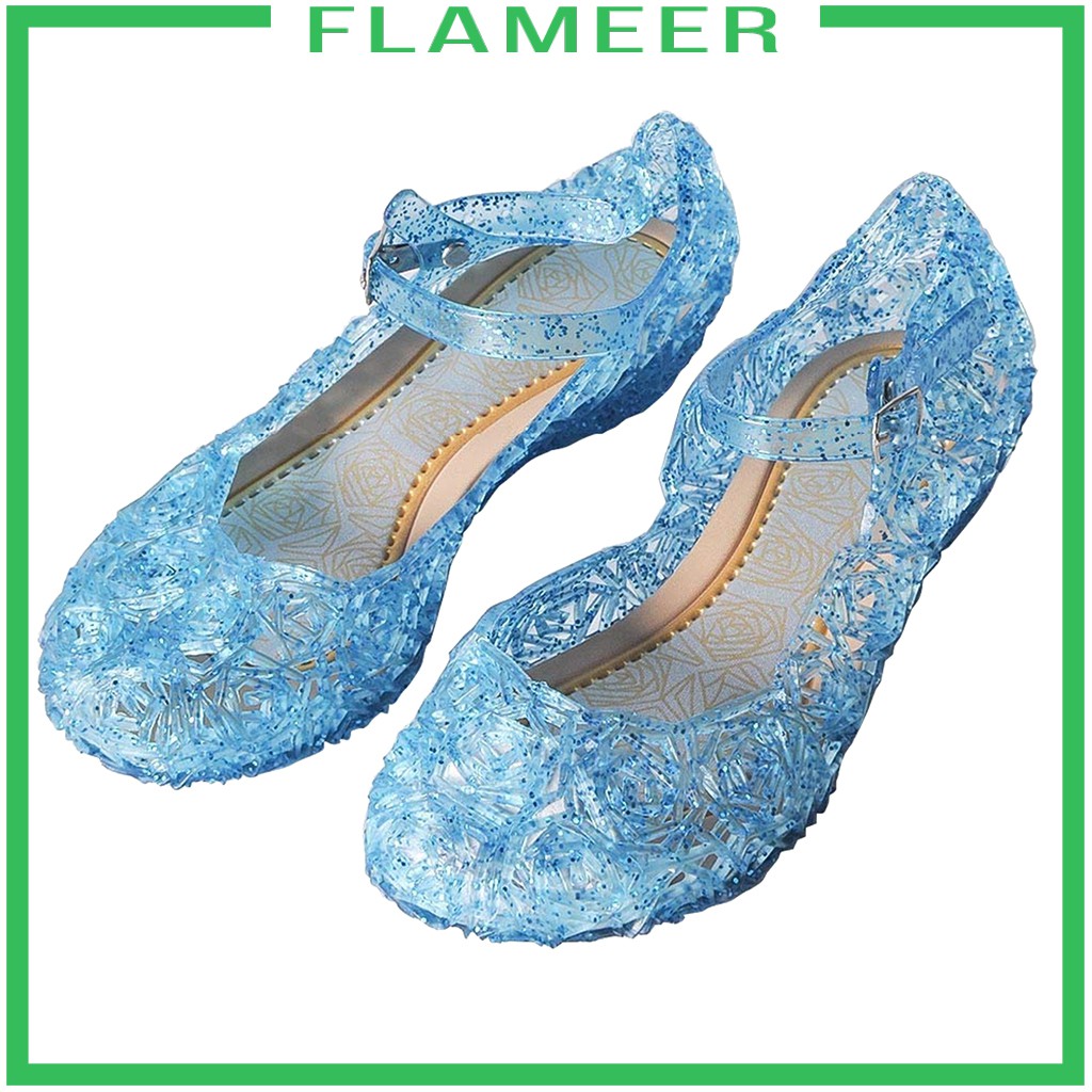 [FLAMEER] MagiDeal Princess Girls Sandals Dance Party Cosplay Shoes for Kids Toddler