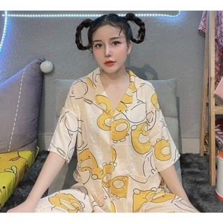 đồ bộ bizama cánh dơi hình thú con vịt dễ thương