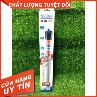 Sưởi cho hồ cá hiệu sobo vỏ thuỷ tinh hs-100, hs-200, hs-300