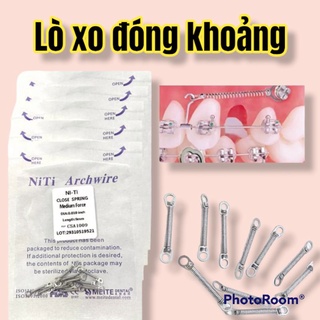 Lò xo đóng khoảng - chỉnh nha dental
