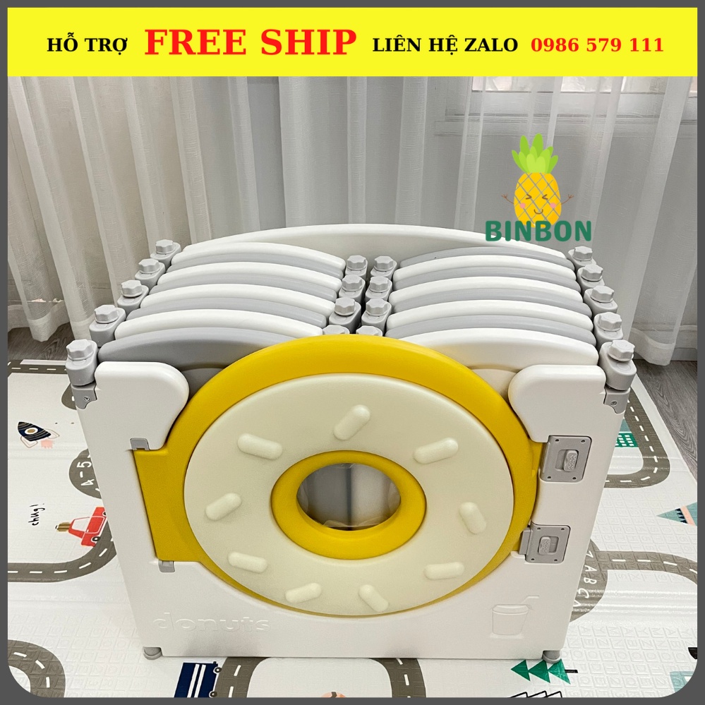 Quây BINBON gấp gọn ,nhựa HDPE an toàn ,lnb0x zaI0  để FREEESHIIP 100%