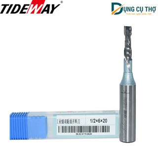 Mũi Cắt CNC Tideway Xoắn dùng cho các sản phẩm cắt sâu không bám gỗ giúp đẩy mũi phay nhẹ nhàng hơn