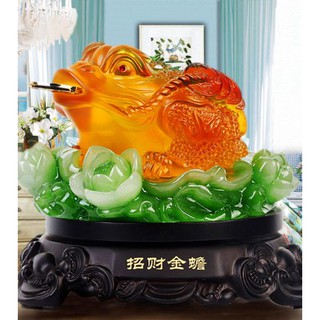 Thiềm thừ cầu tài-  cóc ba chân- linh vật phong thủy