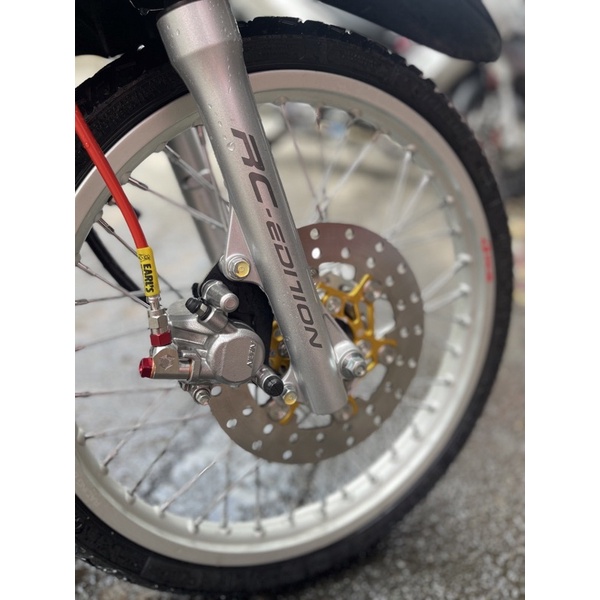 Dây dầu Hel bấm đầu mogo GP và Adapter gắn heo zin - Nissin xe máy