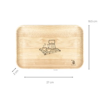 ĐĨA GỖ CHỮ NHẬT NHỎ ĐỨC THÀNH 24141