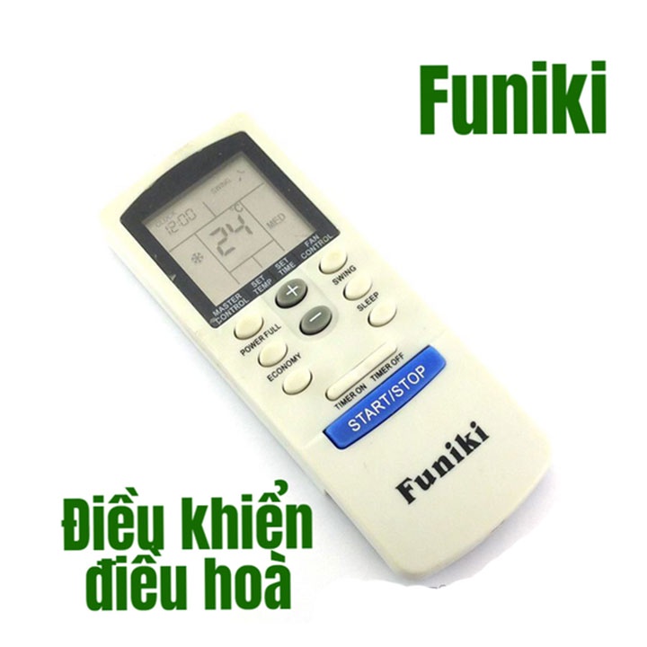Điều khiển điều hòa FUNIKI - Remote máy lạnh Funiki hàng loại 1 bảo hành đổi trả 30 ngày