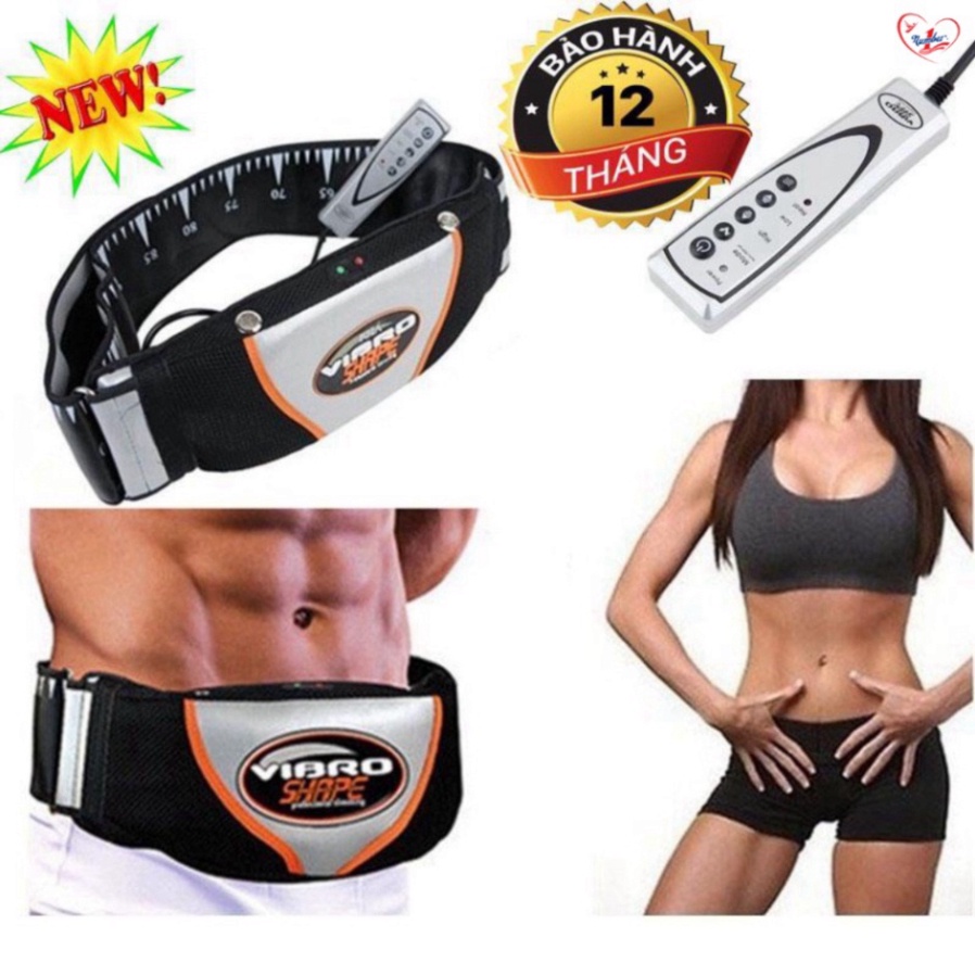 Đai Massage Giảm Mỡ Bụng - Máy Rung Giảm Mỡ Toàn Thân Hiệu Quả | Bảo Hành 6 Tháng