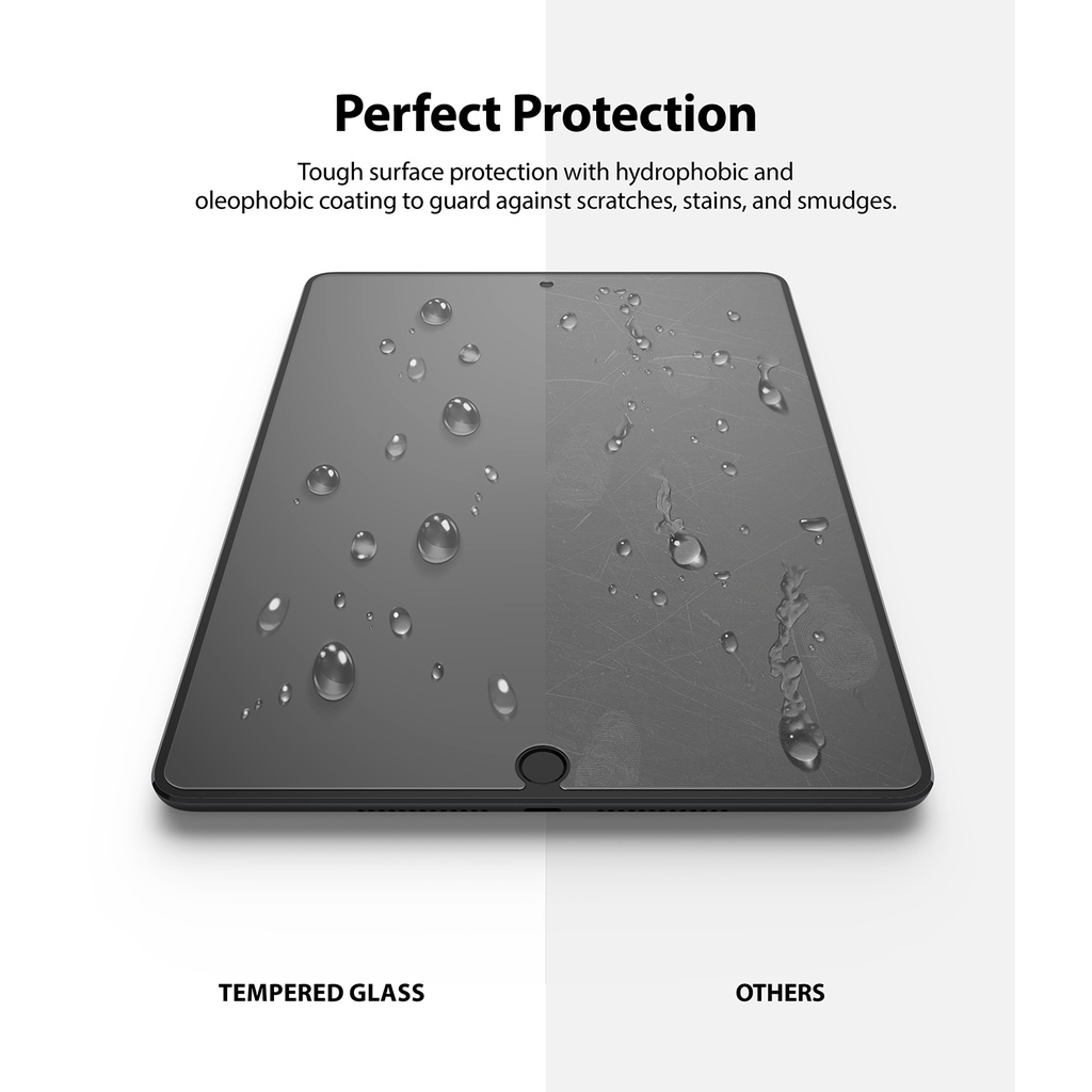 Ringke Screen Protector cho iPad 9th 8th Glass Screen Protection thứ 7 được sản xuất nguyên bản tại Hàn Quốc