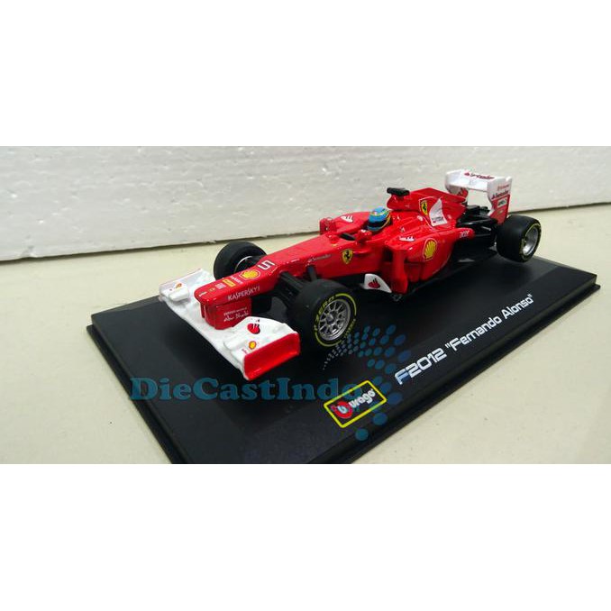 Mô Hình Xe Ferrari F2012 Fernando Alonso No.5 Tỉ Lệ 1: 32