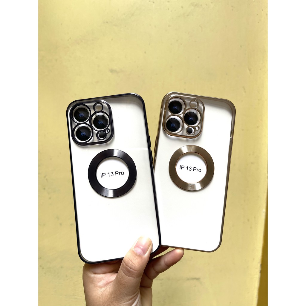 Ốp lưng KST Desing viền màu bảo vệ Camera iPhone 11 12 13 PRO / MAX hỗ trợ sạc không dây hỗ trợ sạc không dây
