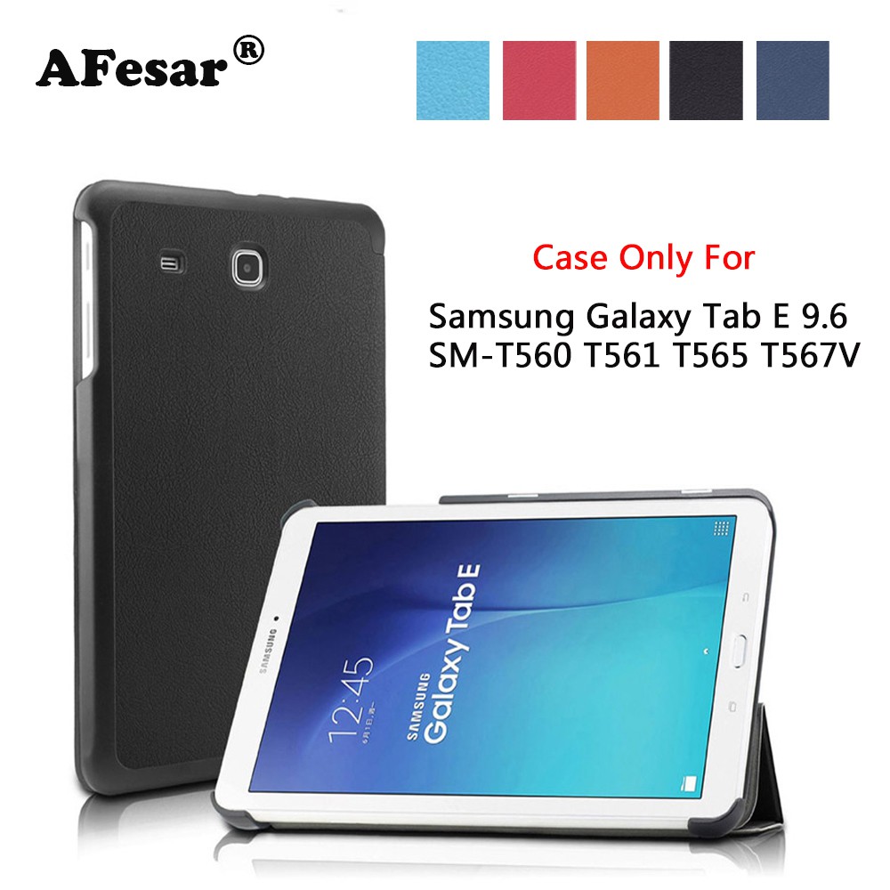 Bao da máy tính bảng mỏng thiết kế giá đỡ cho Samsung Galaxy Tab E 9.6 SM-T560 T561 T565 | WebRaoVat - webraovat.net.vn