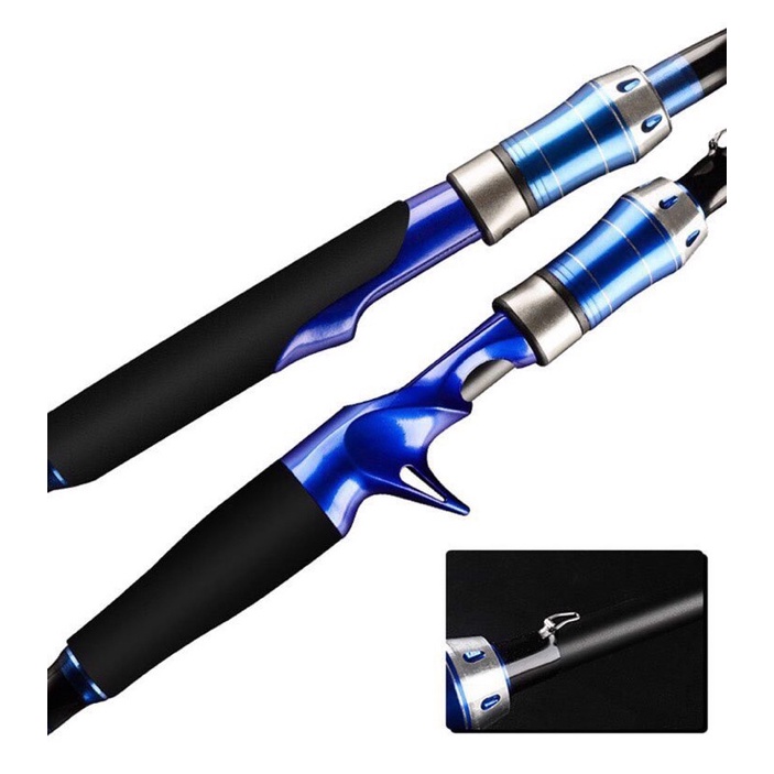 Cần lure 2 khúc DYAWA máy ngang và đứng