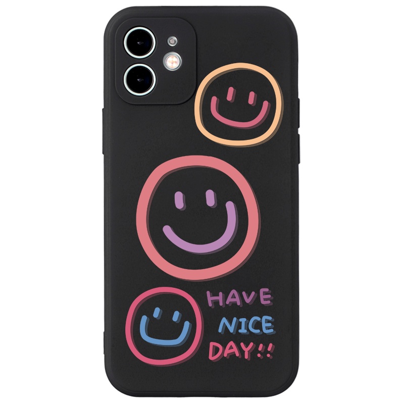 Ốp lưng GUMAN viền vuông chống sốc dễ thương đẹp cho IPHONE 14 13 12 11 PRO MAX SE 2020 X XR XS ip 8 7 6 6S PLUS kute XY8W960