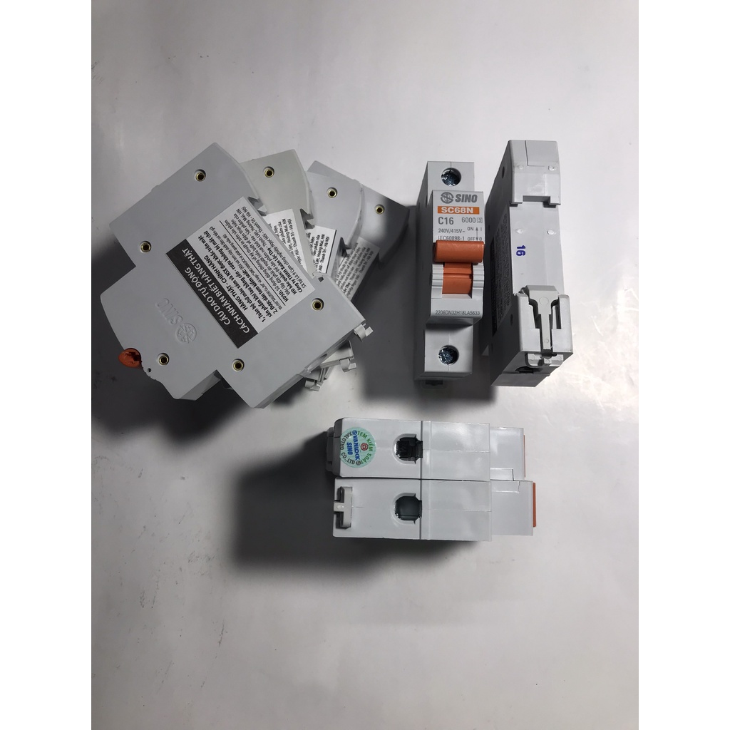 Át 1 cực 10,16,20,25,32,40,50,63A SC68N 6KA Sino