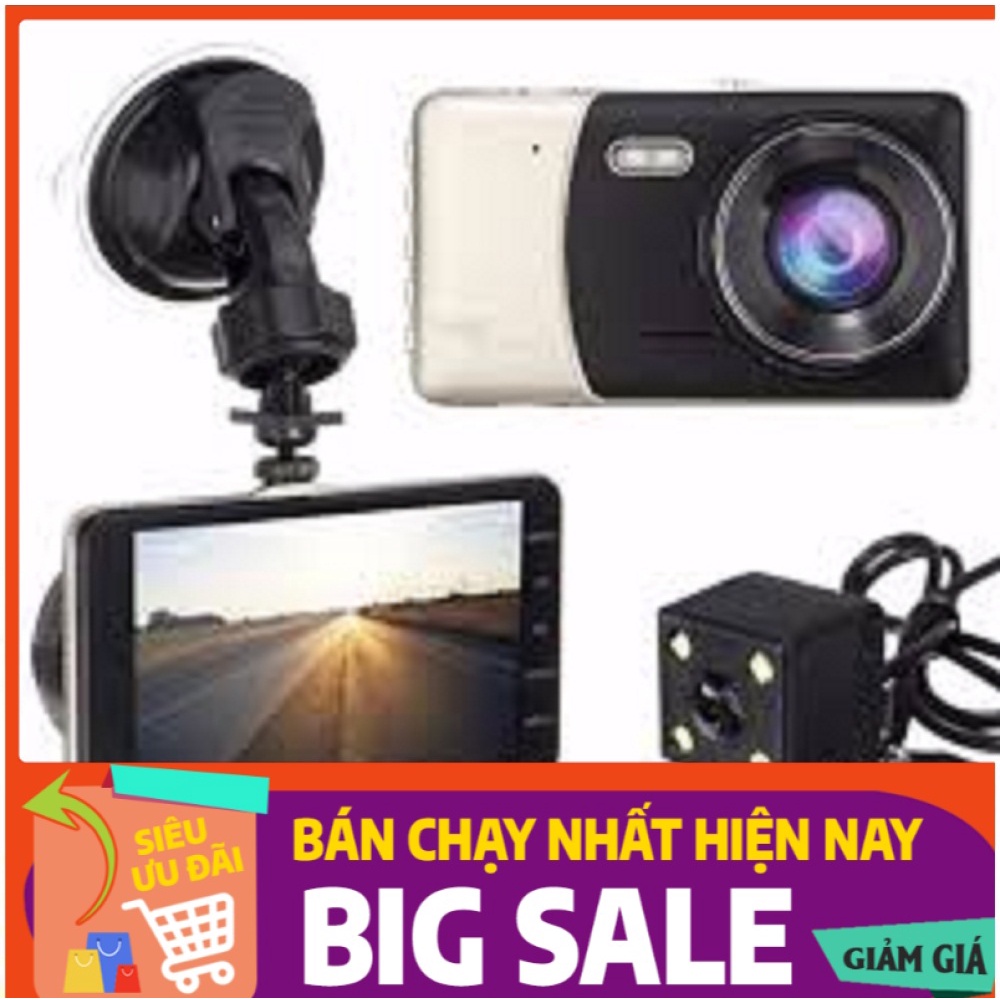 Camera hành trình xe hơi X002 HD1080 tích hợp cam lùi, bảo hành 12 tháng